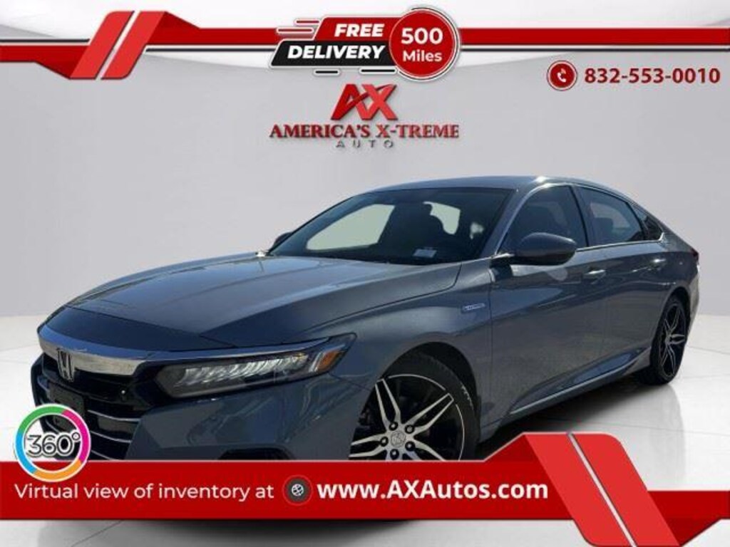 Used 2021 Honda Accord Hybrid Touring Sedan