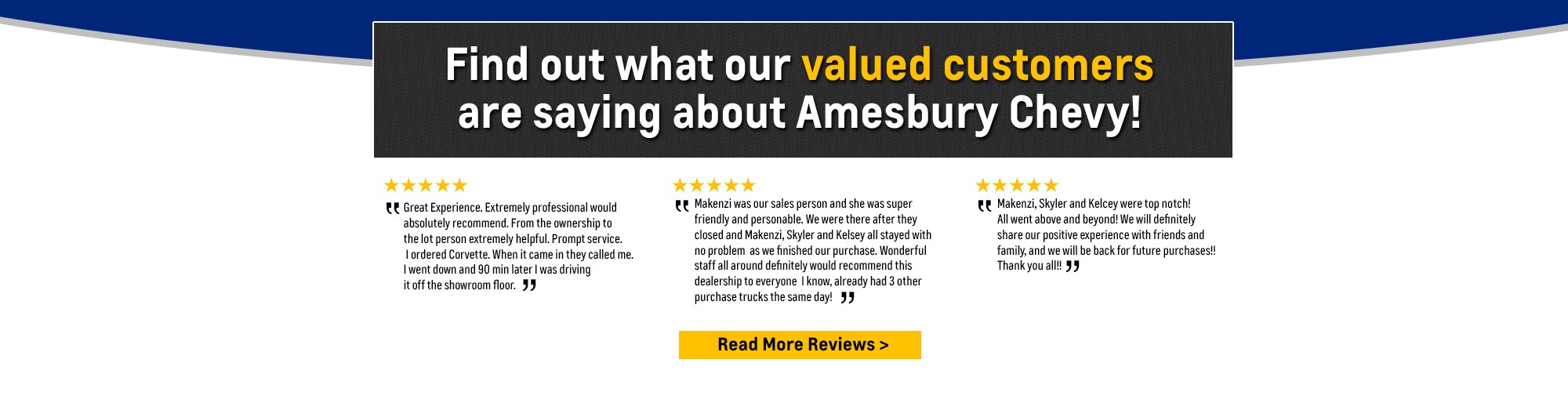 New and Used Chevrolet Dealer Amesbury Chevrolet