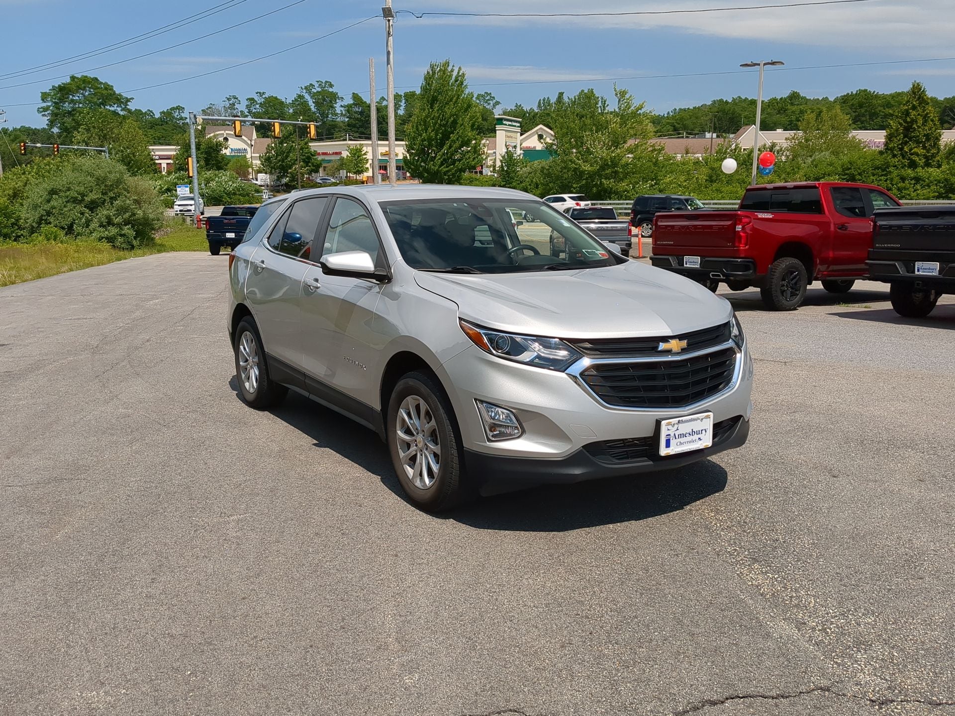 Used 2021 Chevrolet Equinox LT with VIN 3GNAXUEV4MS168130 for sale in Amesbury, MA