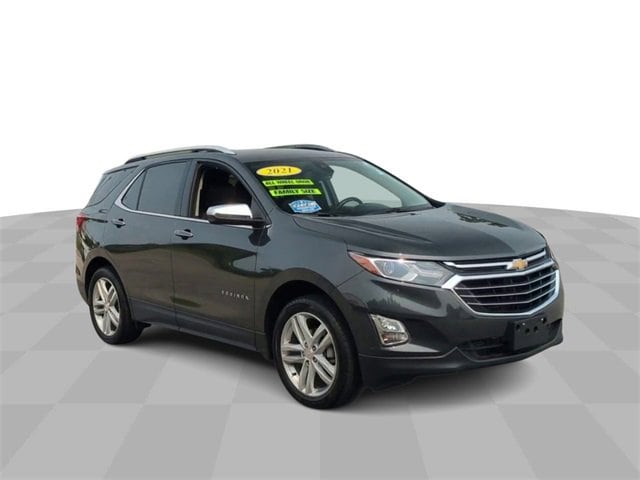 Used 2021 Chevrolet Equinox Premier with VIN 2GNAXXEV6M6133766 for sale in Amesbury, MA