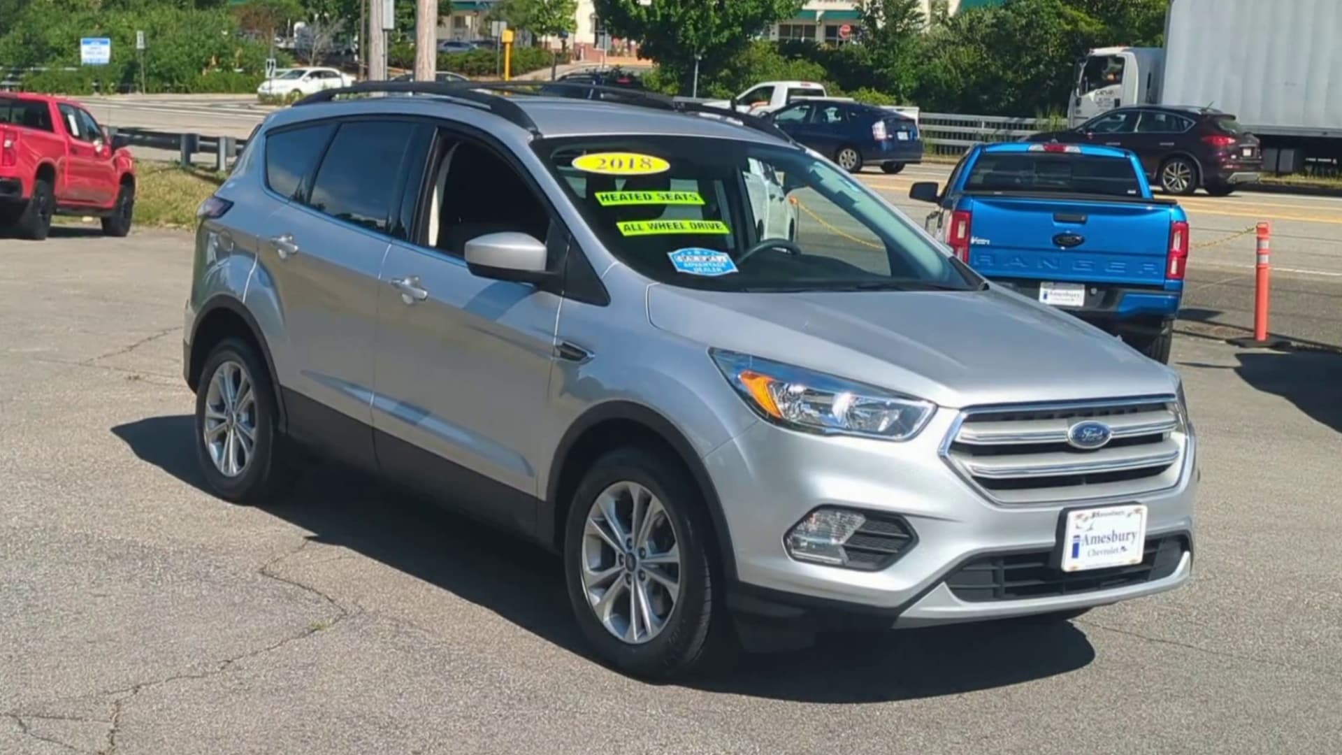 Used 2018 Ford Escape SE with VIN 1FMCU9GD0JUD32959 for sale in Amesbury, MA