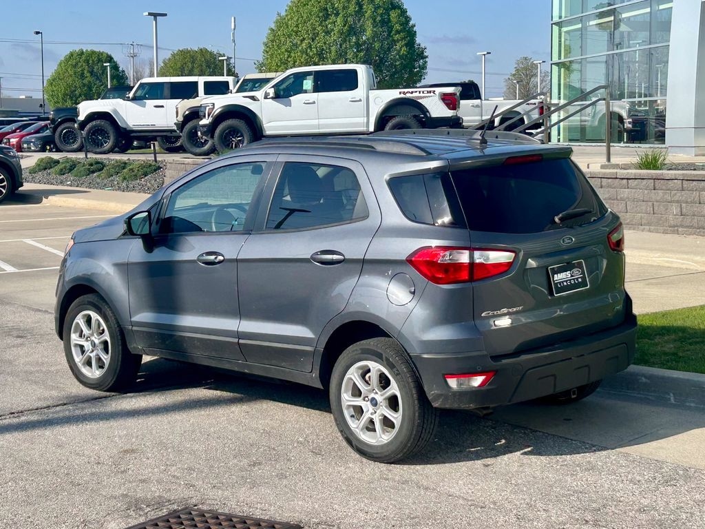 Certified 2019 Ford EcoSport SE SUV