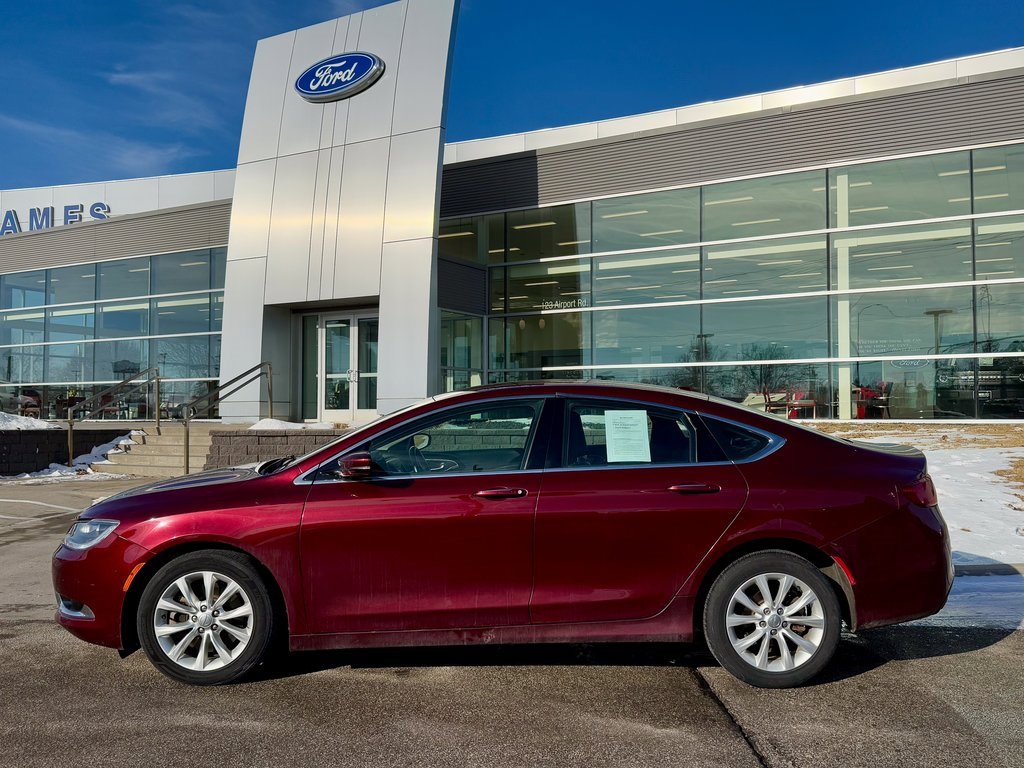 Used 2015 Chrysler 200 C with VIN 1C3CCCCG3FN569360 for sale in Ames, IA