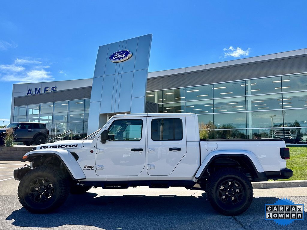 Used 2020 Jeep Gladiator Rubicon with VIN 1C6JJTBG9LL111444 for sale in Ames, IA