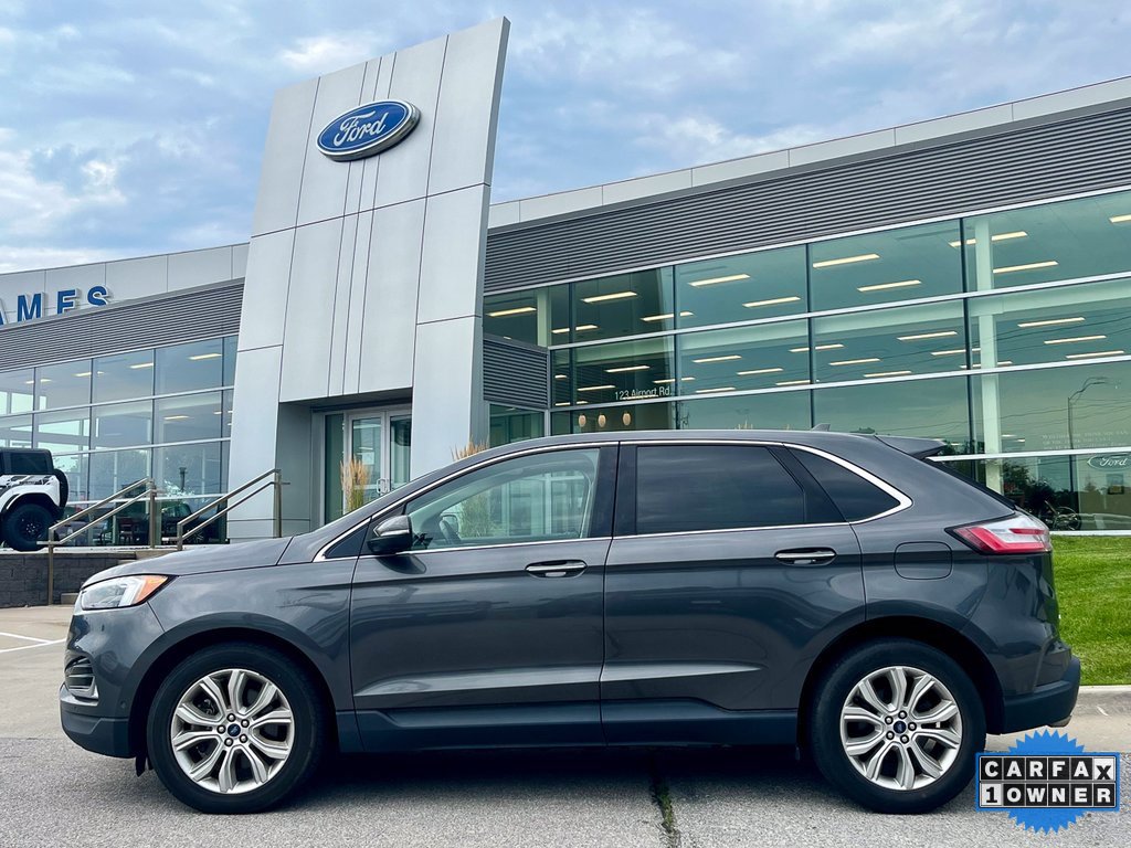 Used 2020 Ford Edge Titanium with VIN 2FMPK4K90LBA72326 for sale in Ames, IA