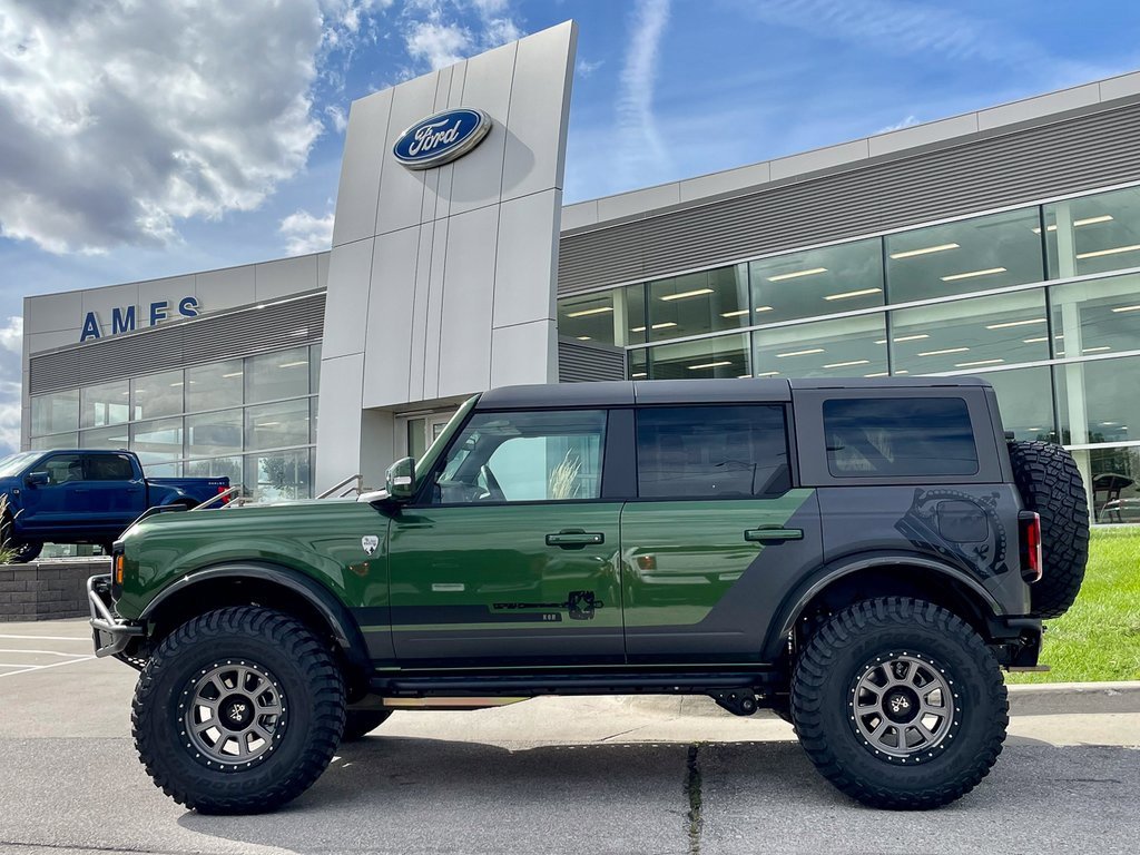 Used 2023 Ford Bronco 4-Door Outer Banks with VIN 1FMEE5DP3PLB52838 for sale in Ames, IA