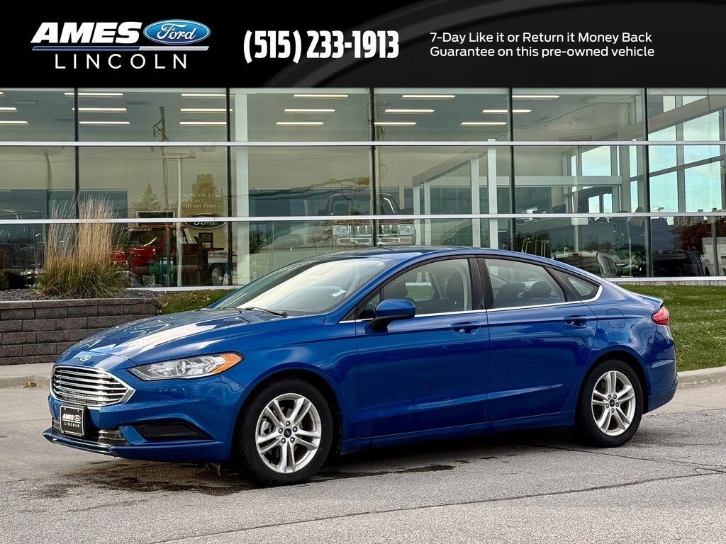 Certified 2018 Ford Fusion SE Sedan