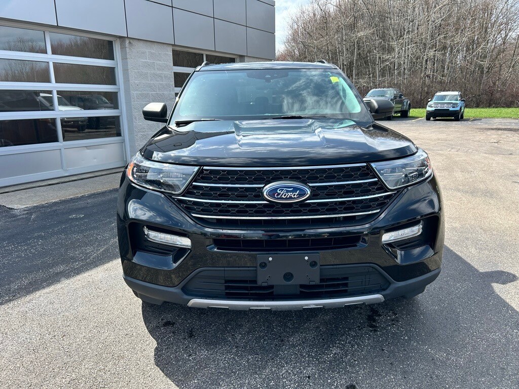 Certified 2022 Ford Explorer XLT with VIN 1FMSK8DH7NGA91506 for sale in Jefferson, OH