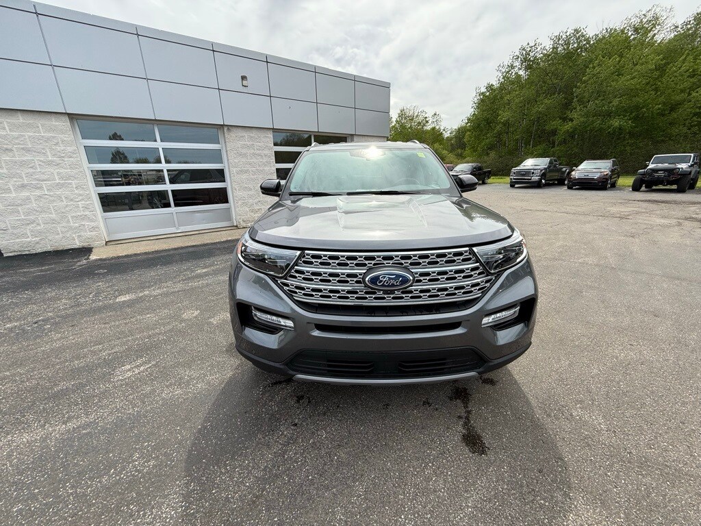 Used 2022 Ford Explorer Limited with VIN 1FMSK8FH0NGB04562 for sale in Jefferson, OH