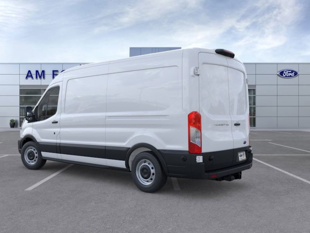New 2025 Ford Transit Commercial Cargo Van Van Medium Roof Van