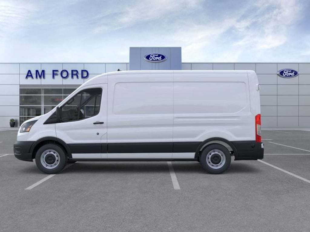 New 2025 Ford Transit Commercial Cargo Van Van Medium Roof Van