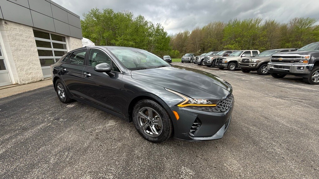 Certified 2022 Kia K5 LXS with VIN 5XXG14J23NG159250 for sale in Jefferson, OH