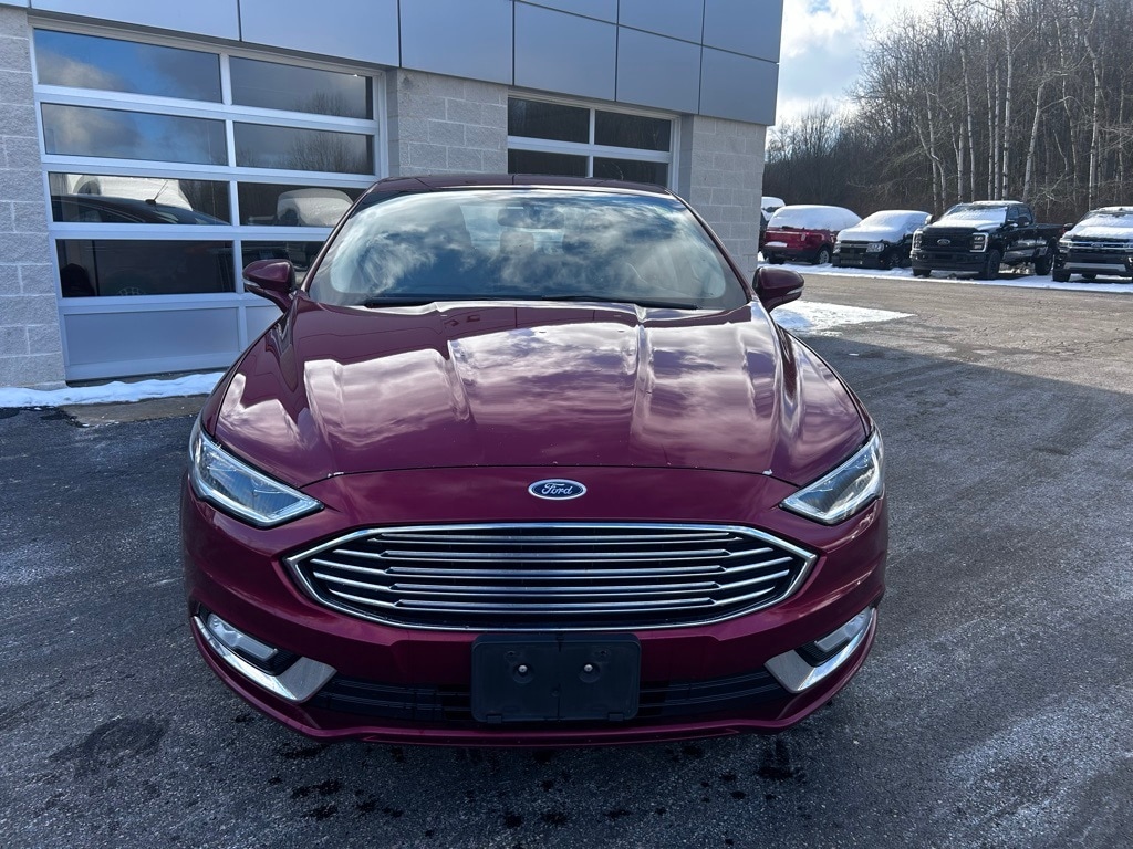 Used 2017 Ford Fusion SE with VIN 3FA6P0H9XHR270055 for sale in Jefferson, OH