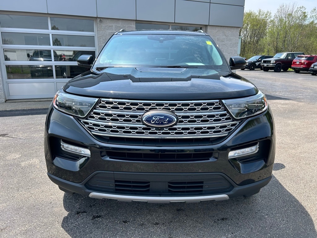 Certified 2022 Ford Explorer Limited with VIN 1FMSK8FHXNGC28578 for sale in Jefferson, OH