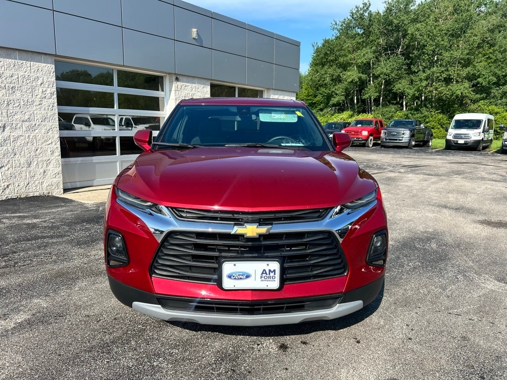 Used 2022 Chevrolet Blazer 2LT with VIN 3GNKBHR48NS187003 for sale in Jefferson, OH