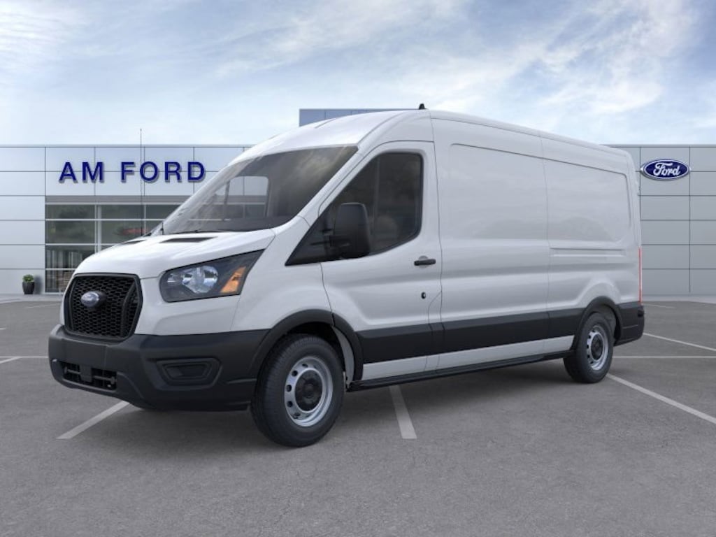 New 2025 Ford Transit Commercial Cargo Van Van Medium Roof Van