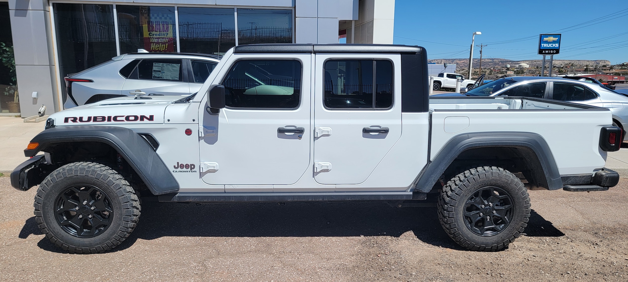 Used 2022 Jeep Gladiator Rubicon with VIN 1C6JJTBG1NL158647 for sale in Gallup, NM
