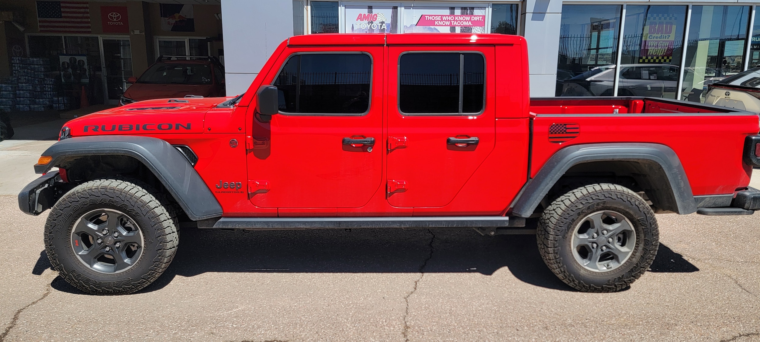 Used 2023 Jeep Gladiator Rubicon with VIN 1C6JJTBG9PL546213 for sale in Gallup, NM