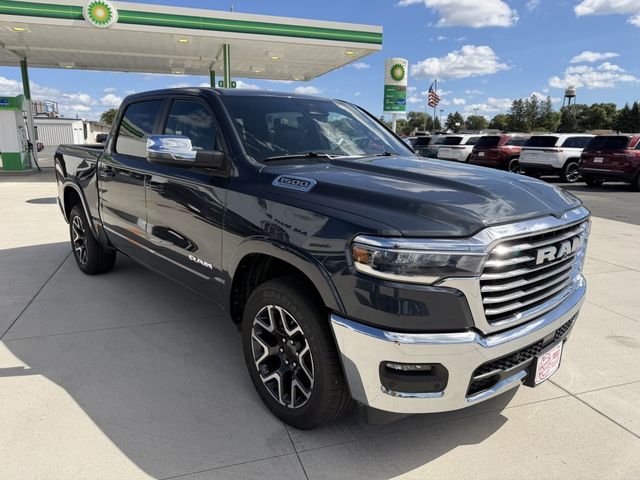 Used 2026 RAM Ram 1500 Pickup Laramie with VIN 1C6SRFJPXTN255332 for sale in Kimball, Minnesota