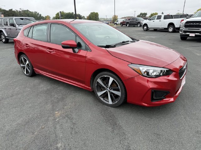 Used 2018 Subaru Impreza Sport with VIN 4S3GTAL63J1707066 for sale in Kimball, Minnesota