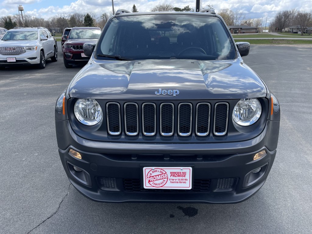 Used 2017 Jeep Renegade Latitude with VIN ZACCJBBB8HPG44744 for sale in Kimball, Minnesota