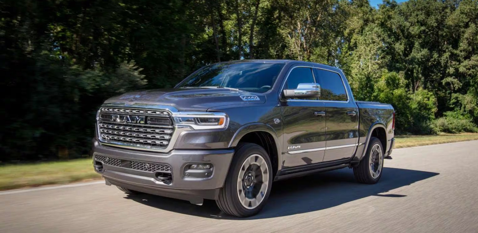 2027 RAM 1500 driving on road
