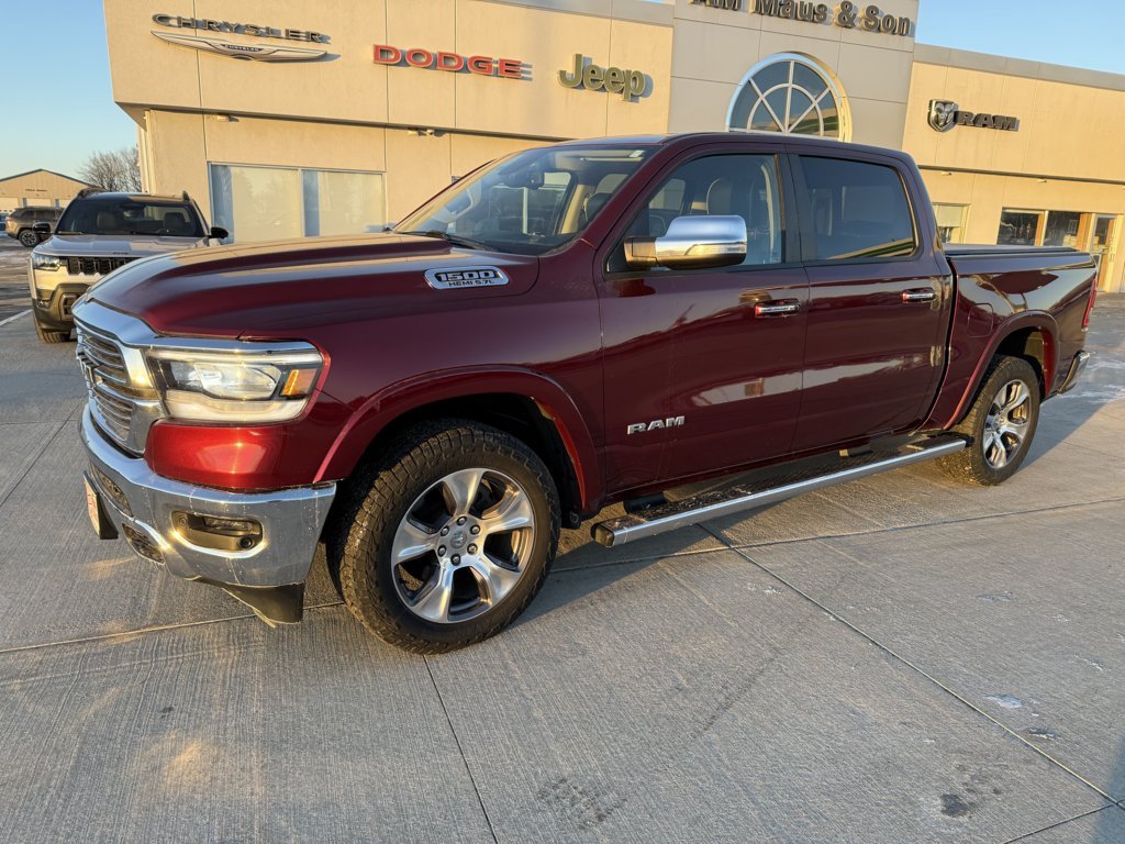 Used 2019 RAM Ram 1500 Pickup Laramie with VIN 1C6SRFJT2KN714073 for sale in Kimball, Minnesota