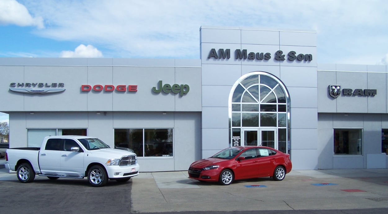 A. M. Maus and Son front store view.