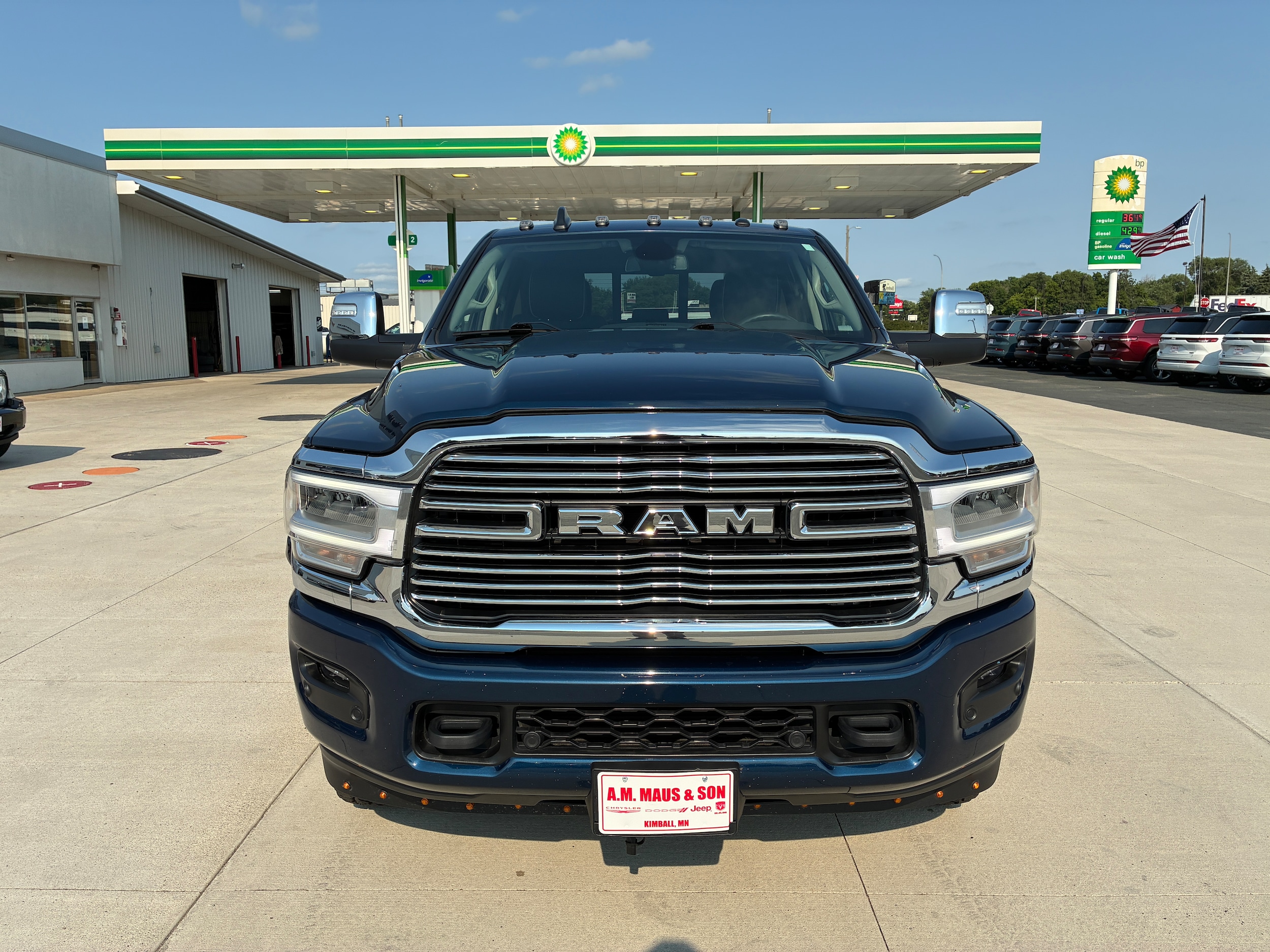 Used 2023 RAM Ram 2500 Pickup Laramie with VIN 3C6UR5FL0PG635206 for sale in Kimball, Minnesota