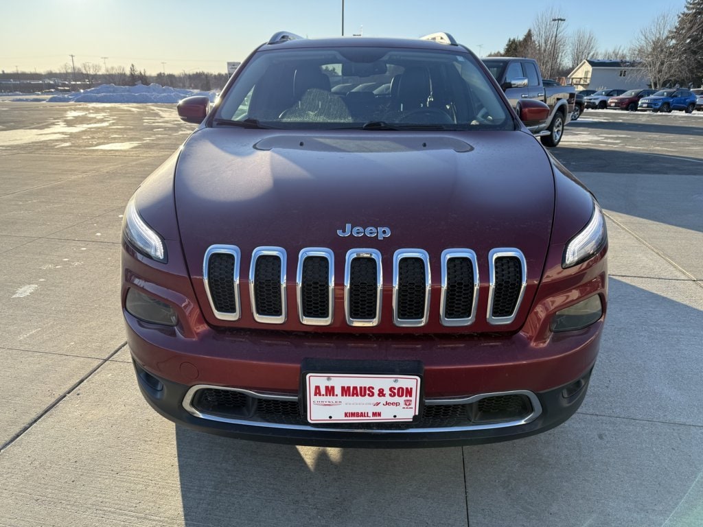 Used 2015 Jeep Cherokee Limited with VIN 1C4PJMDS8FW613679 for sale in Kimball, Minnesota