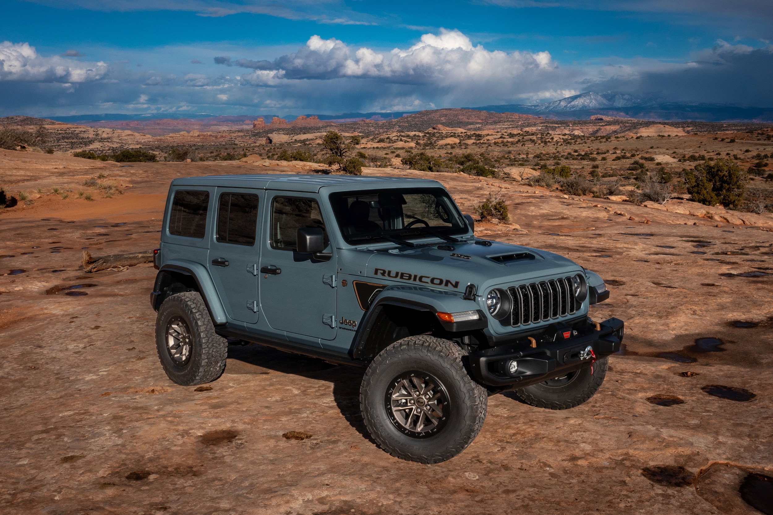 2025 Jeep® Wrangler Blue Gray Desert Off-Road