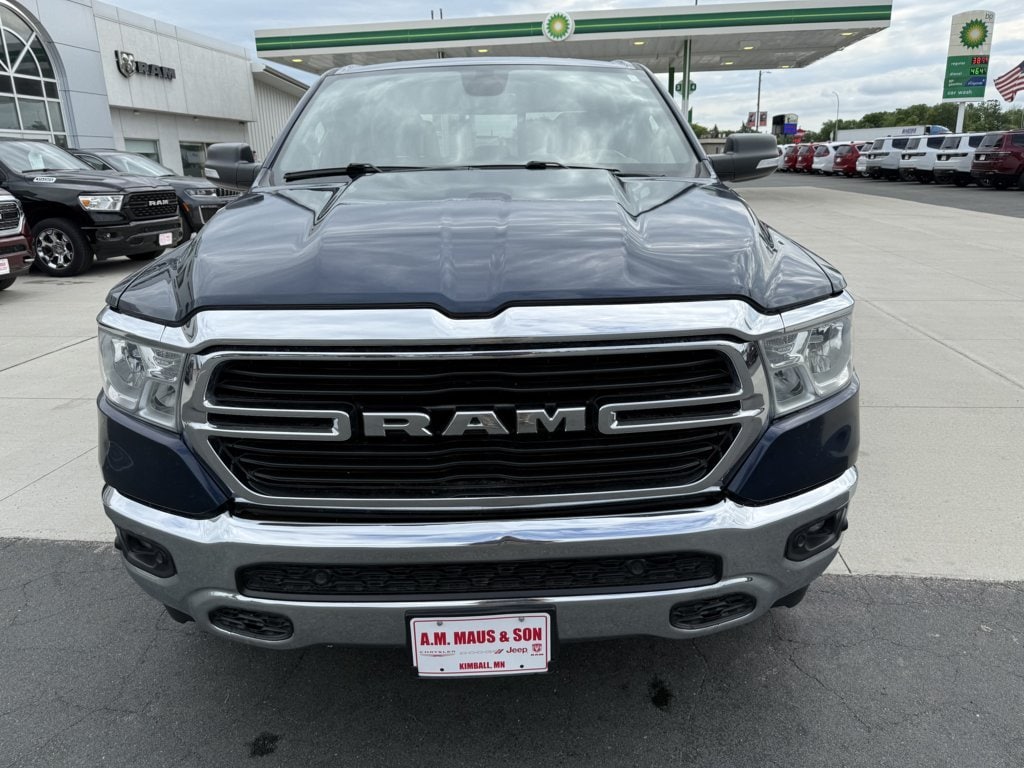 Used 2021 RAM Ram 1500 Pickup Big Horn/Lone Star with VIN 1C6SRFFT9MN663697 for sale in Kimball, Minnesota