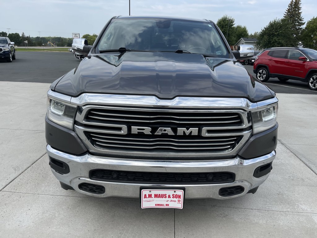 Used 2019 RAM Ram 1500 Pickup Laramie with VIN 1C6SRFRT1KN763253 for sale in Kimball, MN