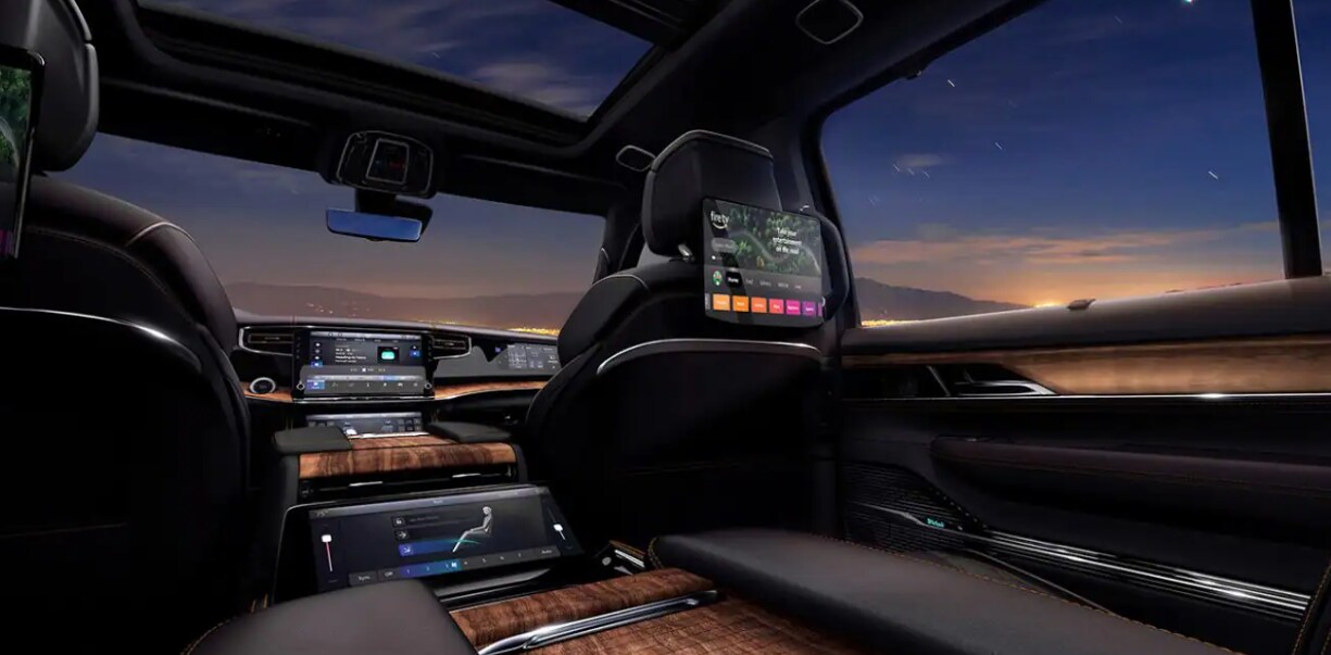 2026 Wagoneer interior 2026 Wagoneer interior cabin.