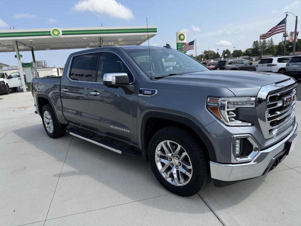 Used 2021 GMC Sierra 1500 SLT with VIN 3GTU9DET4MG411453 for sale in Kimball, Minnesota