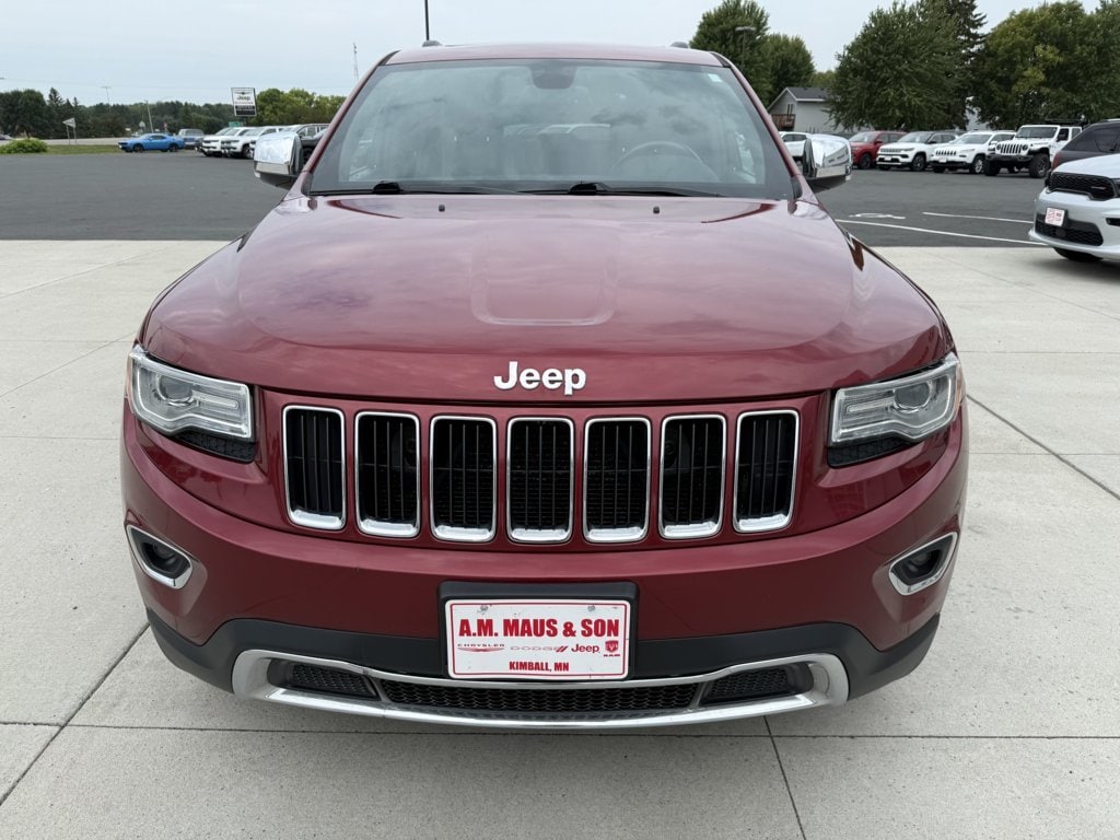Used 2015 Jeep Grand Cherokee Limited with VIN 1C4RJFBG7FC941552 for sale in Kimball, Minnesota