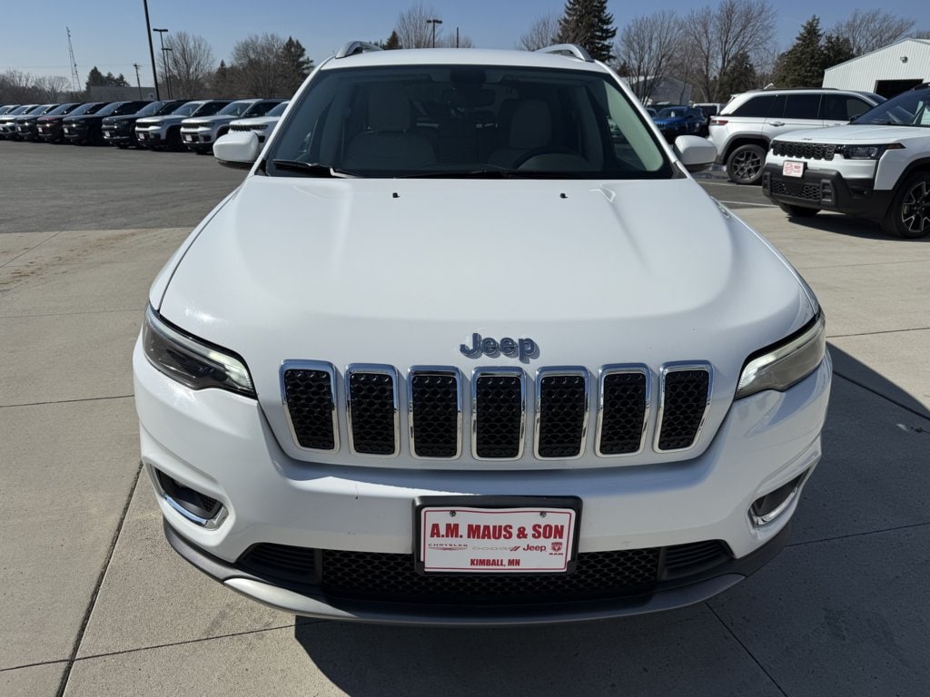 Used 2019 Jeep Cherokee Limited with VIN 1C4PJMDN1KD163020 for sale in Kimball, Minnesota