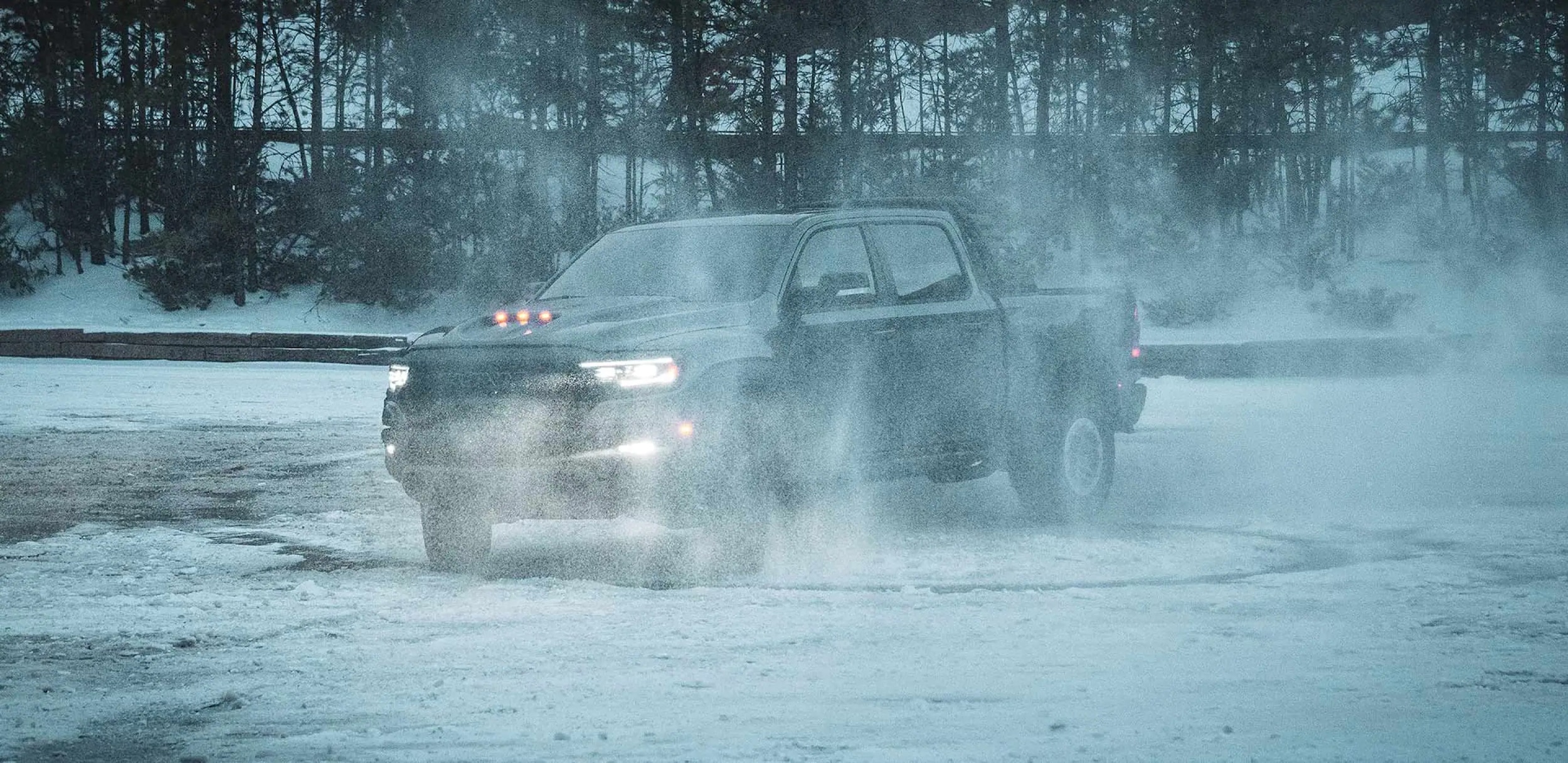 2023- RAM 1500 TRX in winter conditions