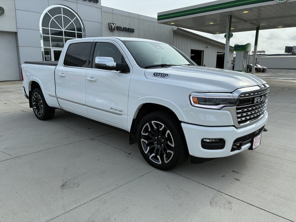 Used 2025 RAM Ram 1500 Pickup Limited with VIN 1C6SRFPP6SN666281 for sale in Kimball, Minnesota