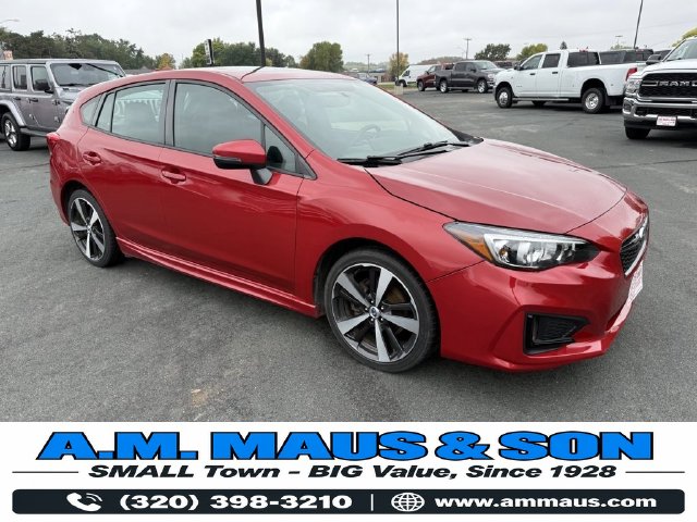 Used 2018 Subaru Impreza Sport with VIN 4S3GTAL63J1707066 for sale in Kimball, Minnesota