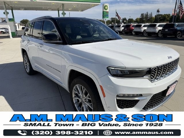 Used 2023 Jeep Grand Cherokee Summit with VIN 1C4RJHEG0P8893419 for sale in Kimball, Minnesota