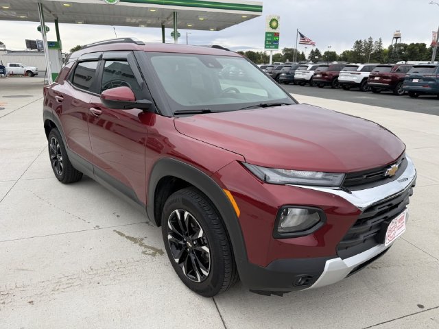 Used 2022 Chevrolet Trailblazer LT with VIN KL79MRSLXNB084490 for sale in Kimball, Minnesota