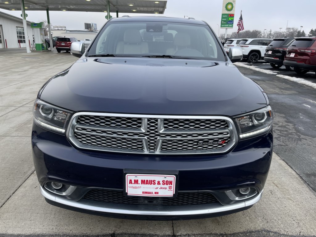 Used 2017 Dodge Durango Anodized Platinum with VIN 1C4SDJETXHC723841 for sale in Kimball, Minnesota