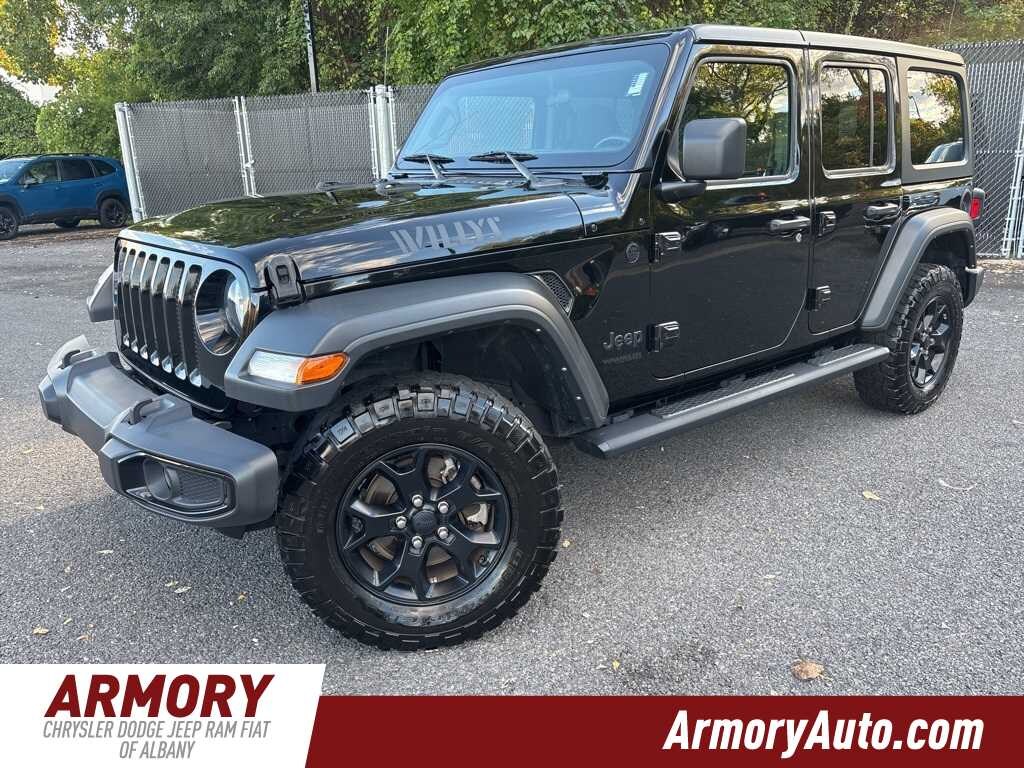 Used 2022 Jeep Wrangler Unlimited Willys Sport SUV