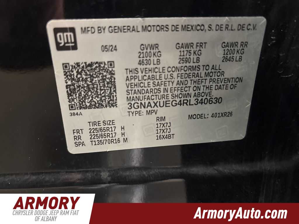 Thumbnail: 2024 Chevrolet Equinox - 43