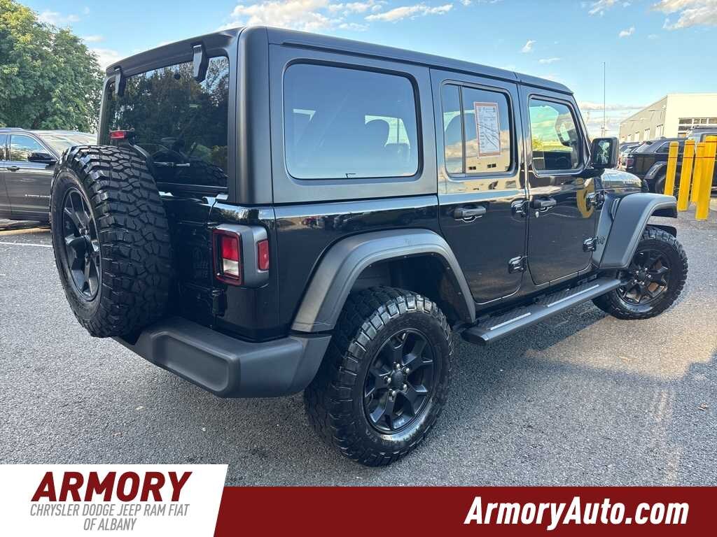 Used 2022 Jeep Wrangler Unlimited Willys Sport SUV