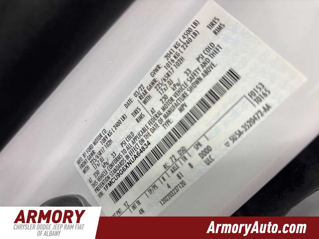 Thumbnail: 2022 Ford Escape - 42