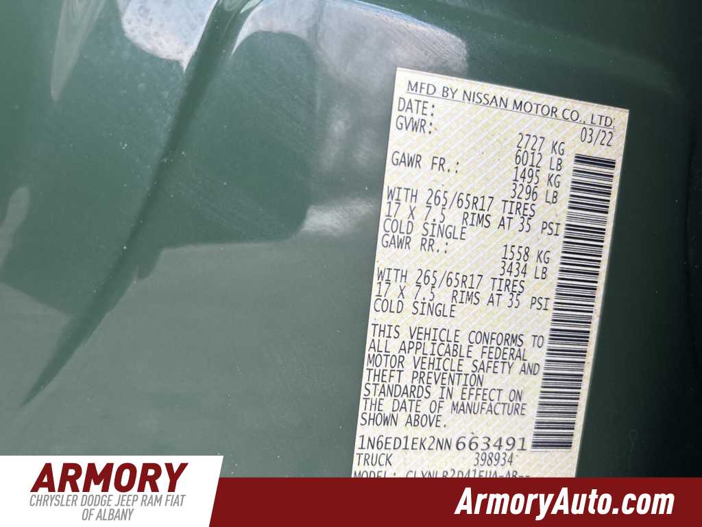 Thumbnail: 2022 Nissan Frontier - 38