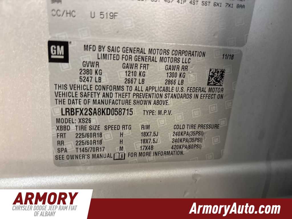 Thumbnail: 2019 Buick Envision - 50