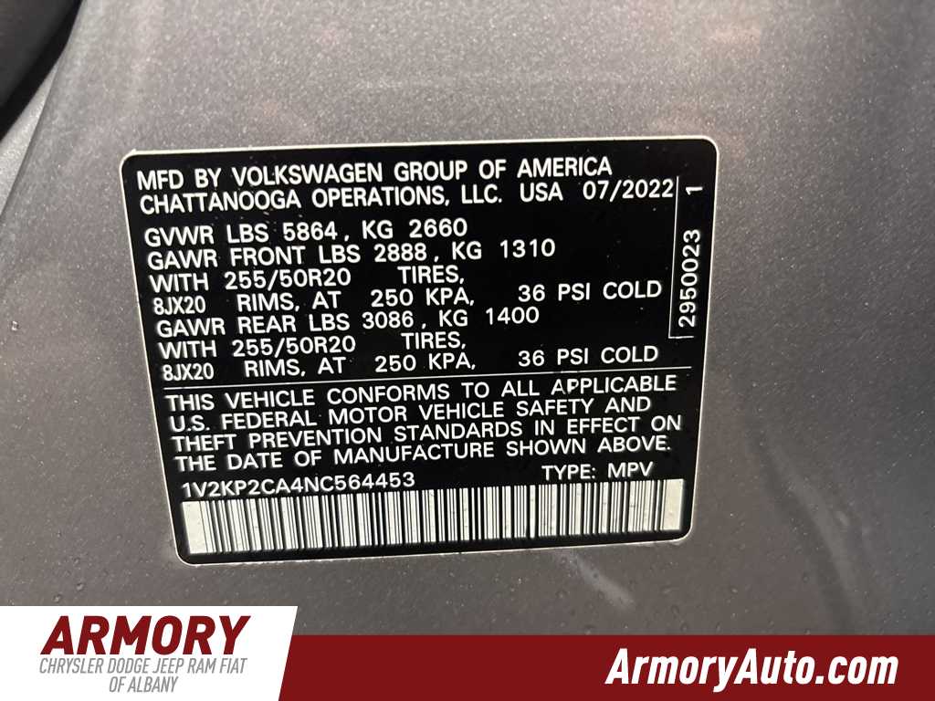 Thumbnail: 2022 Volkswagen Atlas - 46